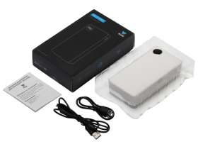 Внешний аккумулятор Mild Pro c быстрой зарядкой QC/PD, 20 000 mAh, белый №3