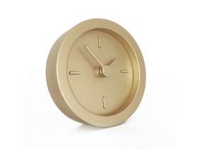 Часы настольные Sarah XXS, золотистые №3