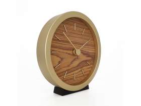 Часы настенные Gracie XS, натуральные с золотистым №6