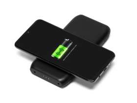 Портативное беспроводное зарядное устройство с док-станцией Uniq, 10000 mah, черный №18