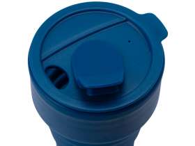 Силиконовый складной стакан GoCup, индиго №5