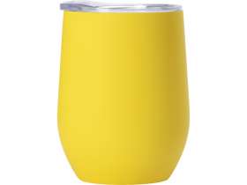 Термокружка Vacuum mug C1, soft touch, 370мл, желтый №3