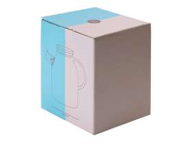 Стеклянный чайник с бамбуковой крышкой Sencha M №7