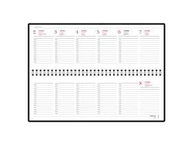 Планинг датированный Velvet 2025, черный №2