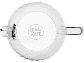 Стеклянный заварочный чайник с гранями Prism №6