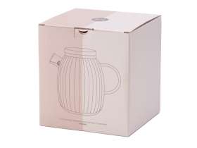 Стеклянный заварочный чайник с гранями Prism №8