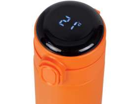 Вакуумная термокружка Waterline с медной изоляцией Bravo, 400 мл, тубус, оранжевый №11