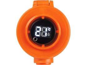 Вакуумная термокружка Waterline с медной изоляцией Bravo, 400 мл, тубус, оранжевый №9