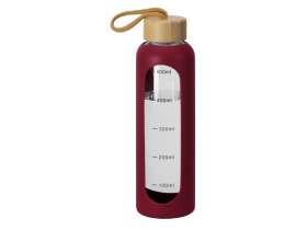 Бутылка из боросиликатного стекла Hangy, 550 мл, бургунди №2