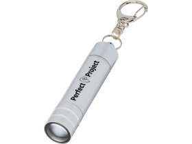 Nunki брелок-фонарик со светодиодными лампами, серебристый №3