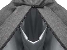 Сумка-холодильник Fabrizio со штопором, серый/черный №5