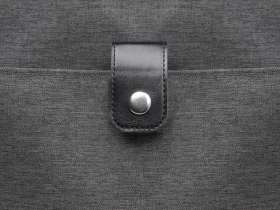 Сумка-холодильник Fabrizio со штопором, серый/черный №4