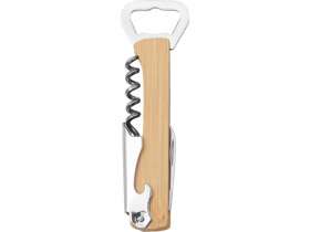 Сумка-холодильник Fabrizio со штопором, серый/черный №2