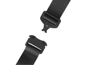 Отстегивающийся брелок-ремувка из эко-кожи Ninja, черный №3