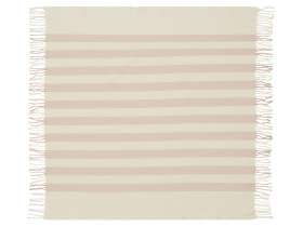 Плед Reglet, 130x150 см ( с учетом бахромы) 100% хлопок, бежевый №3