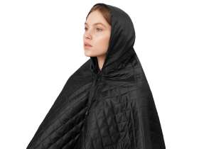 Пончо Cappy с капюшоном на липучке в мешке, черный №8