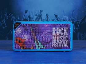 Портативная колонка Bermuda с функцией Bluetooth, черный №3