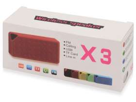 Портативная колонка Bermuda с функцией Bluetooth, черный №6