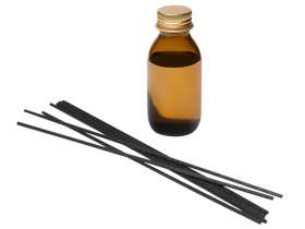 Ароматический диффузор с палочками, черный перец и амбра, нероли, 100 мл (без лого LM) №3