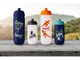 Спортивная бутылка HydroFlex™ объемом 750 мл, синий №4