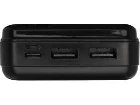 Портативное зарядное устройство Loop емкостью 20 000 мАч, сплошной черный №8