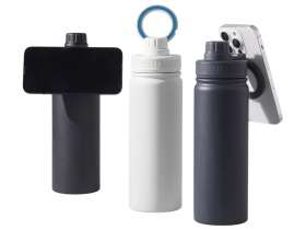 Вакуумная термобутылка с magsafe-держателем INSIDER, 600 мл, синий №3