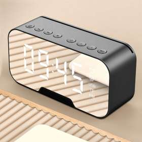 Часы-метеостанция Allora с Bluetooth колонкой функцией Hands free, черные №3