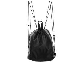 Рюкзак-мешок Savy со светоотражающими полосами по бокам, черный №2