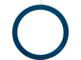 Магнитный беспроводной внешний аккумулятор MagnetIQ, 5000 mah, 10 W, серый Cool gray 7C №10