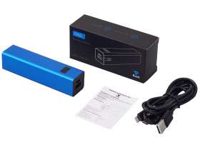 Внешний аккумулятор Rail, 5000 mAh, синий №8