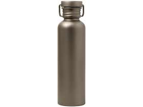 Бутылка для воды из титана Titan, 750ml, темно-серый №11