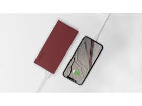 Внешний аккумулятор Rombica NEO ARIA Claret, 10000 мАч, Soft-touch, PD, QCharge, Type-C, бордовый (Р) №8