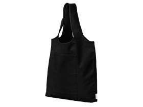 Сумка-шоппер Vest из хлопка 340 г/м2, черный №2