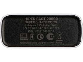 Портативный внешний аккумулятор FAST 20000 White (Р) №7