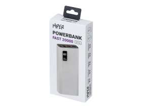 Портативный внешний аккумулятор FAST 20000 White (Р) №4