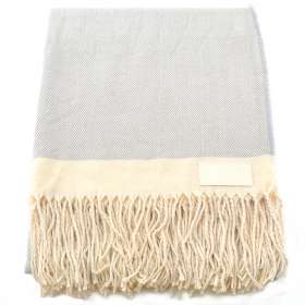 Плед акриловый WINTER, серый №5