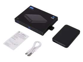 Внешний аккумулятор Simp, 5000 мАч, черный №2