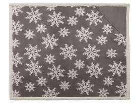 Плед Snowflake новогодний №11