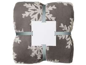 Плед Snowflake новогодний №2