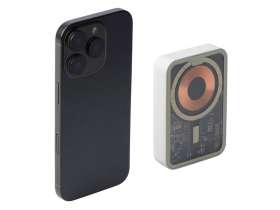 Беспроводной магнитный внешний аккумулятор с QCPD MagnifIQ, 10000 мАч, 15 Вт, белый №4