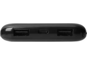 Набор из внешнего акуумулятора и универсального кабеля с подсветкой лого Reserve LED, 10000mAh, черный №8