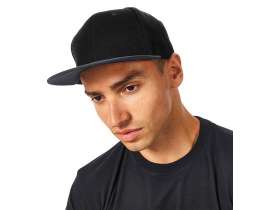 Бейсболка с прямым козырьком Los Angeles 2.0, черный/серый меланж №2