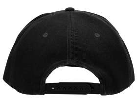 Бейсболка с прямым козырьком Los Angeles 2.0, черный/серый меланж №7