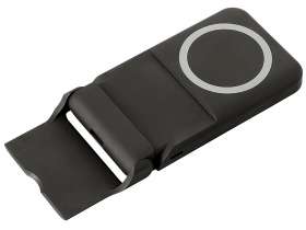 Беспроводной внешний аккумулятор с подсветкой лого и подставкой Magflash, 10000 мАч, 15 Вт, черный №17