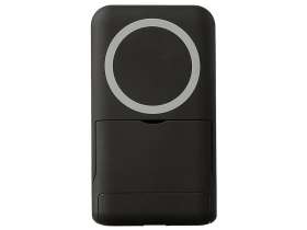 Беспроводной внешний аккумулятор с подсветкой лого и подставкой Magflash, 10000 мАч, 15 Вт, черный №15