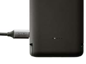 Беспроводной внешний аккумулятор с подсветкой лого и подставкой Magflash, 10000 мАч, 15 Вт, черный №3