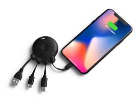 Портативное зарядное устройство Octopus Booster, 1000 mAh, черный №3