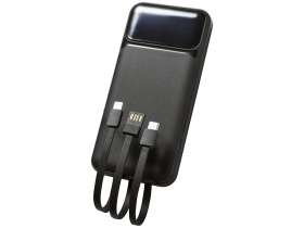 Подарочный набор Tesla с блокнотом А5, ручкой и пауэрбенком на 10 000 mAh, черный №6