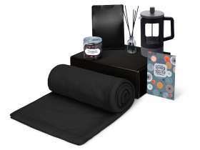 Подарочный набор Re:y. Vive с пледом, френч-прессом и кофе №9