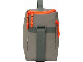 Изотермическая сумка-холодильник Neo Classic c контрастной молнией, серый/оранжевый №6